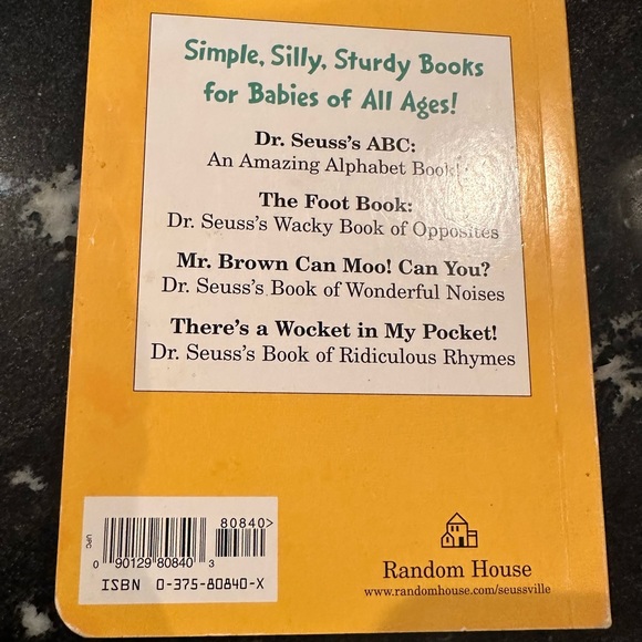 Dr Seuss “Foot Book” board version - Picture 4 of 4